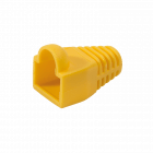 RJ45 plug boot yellow