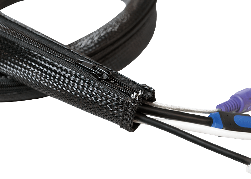 Beschikbaar Kalksteen Ambassade Cable sleeve with zipper - 2 meter kopen? Slechts €21.70