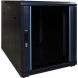 12U mini server rack with glass door 600x600x720mm (WxDxH)