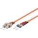 Fibre optic cable SC-ST OM2 15m