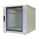 15U white mini server rack with glass door 600x800x860mm (WxDxH)