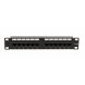 10 Inch CAT6a UTP patch panel - 12 ports