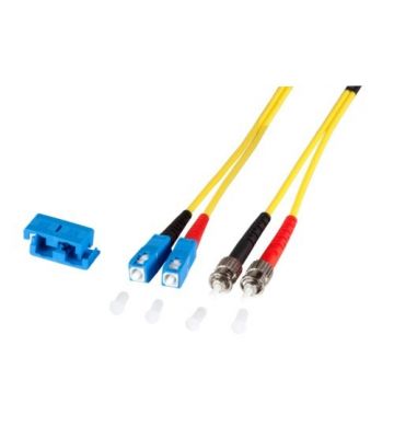 OS2 duplex fibre optic cable SC-ST 5m