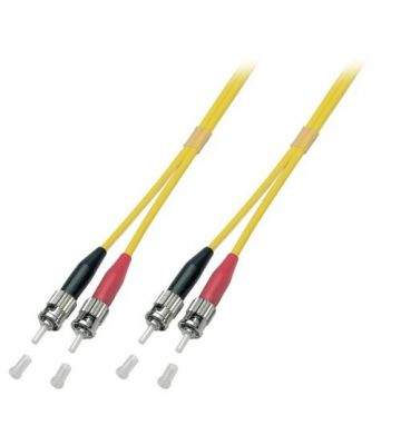 OS2 duplex fibre optic cable ST-ST 3m