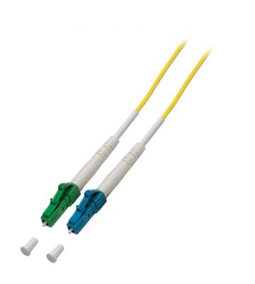 OS2 simplex fibre optic cable LC/APC-LC 1m