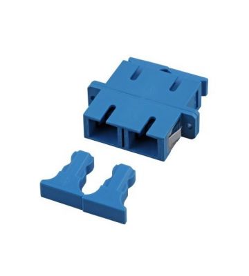 Singlemode coupler SC-SC duplex blue