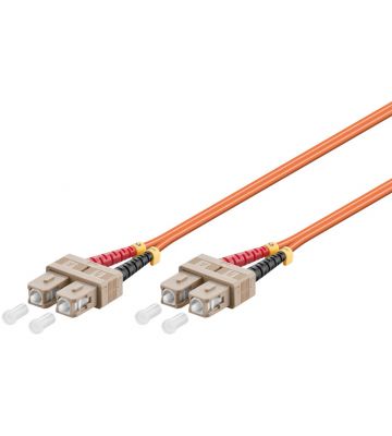 Fibre optic cable SC-SC OM2 1m