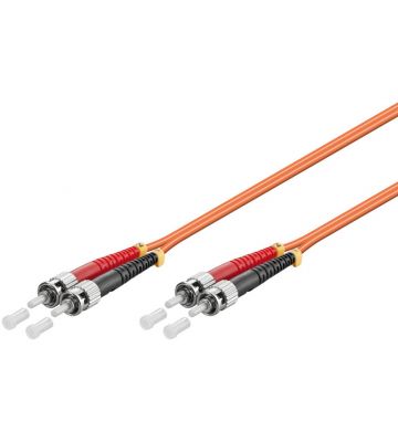 Fibre optic cable ST-ST OM2 1m