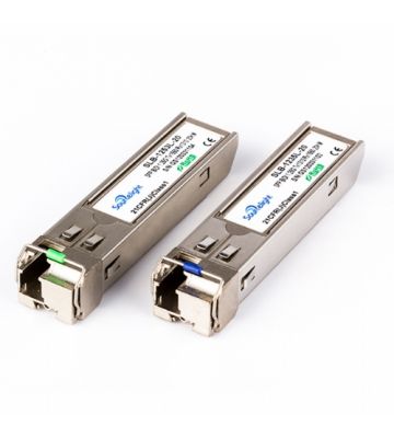 SFP Plus 10 gigabit  (mini-GBIC) LC module single mode simplex TX: 1330nm RX: 1270nm 20km