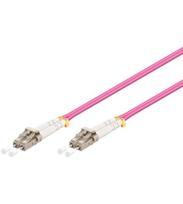 Fibre optic cable LC-LC OM4 2m