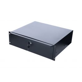 Buy 19 inch lockable metal drawer - 3U?