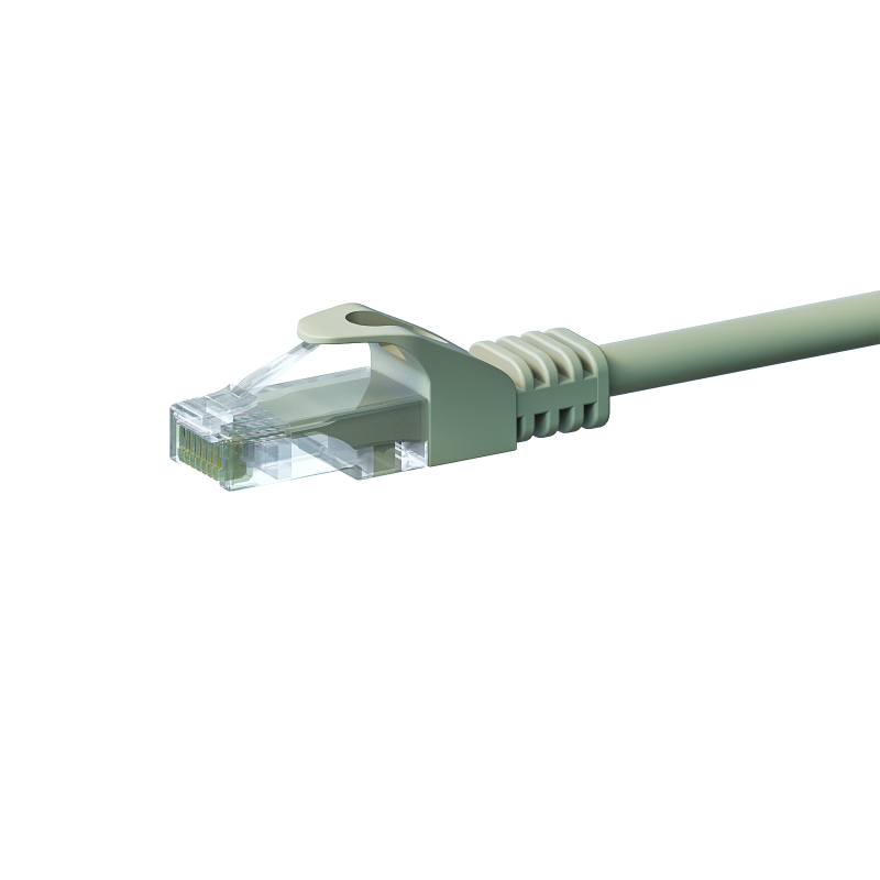 UTP CAT5e 1m grey - 100% copper