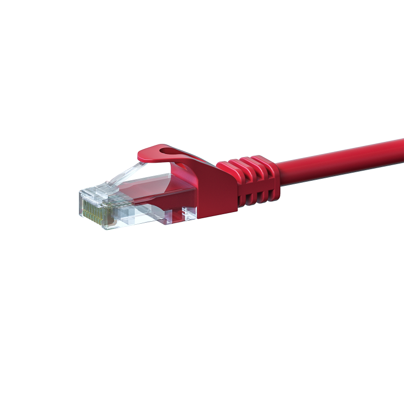 UTP CAT5e 7m red - 100% copper