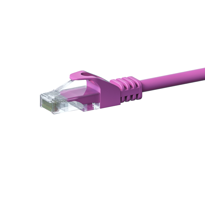 UTP CAT5e 30m pink - 100% copper