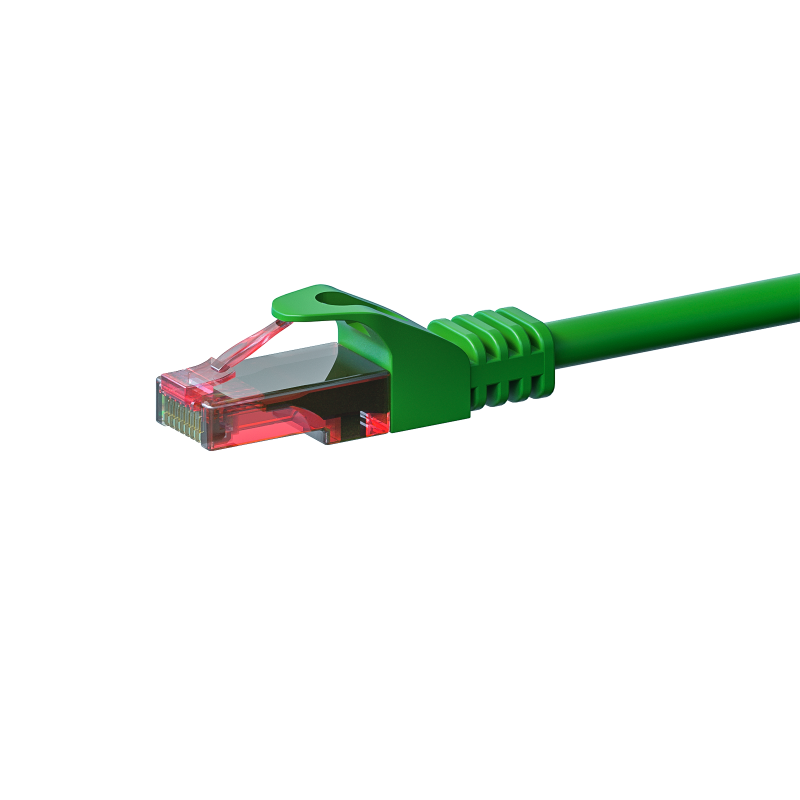 UTP CAT6 1m green - 100% copper