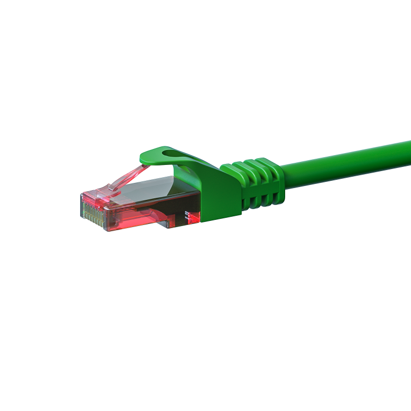 UTP CAT6 10m green - 100% copper