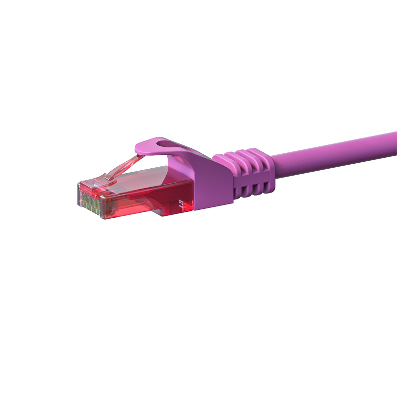 UTP CAT6 2m pink - 100% copper