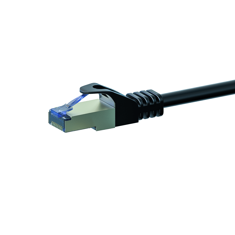 CAT6a S/FTP (PIMF) 1m black