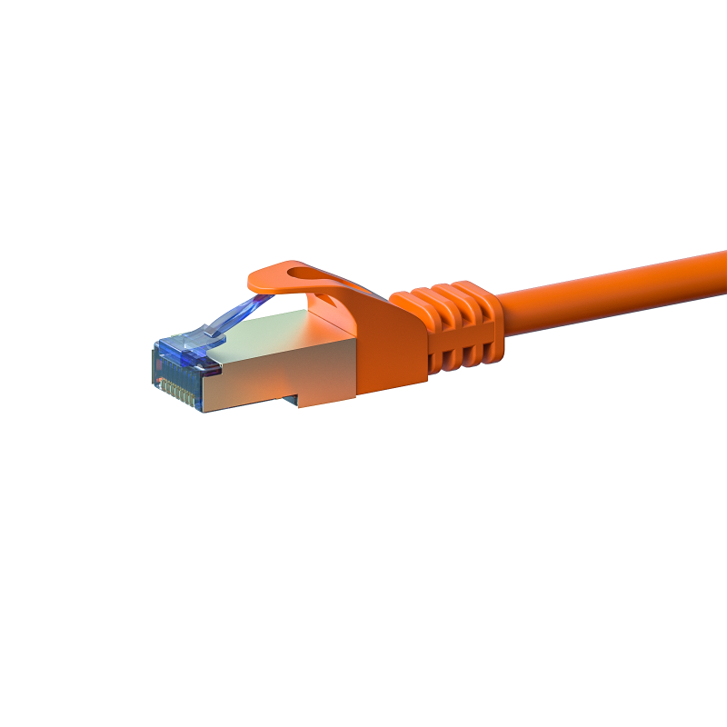 CAT6a S/FTP (PIMF) 0,25m orange