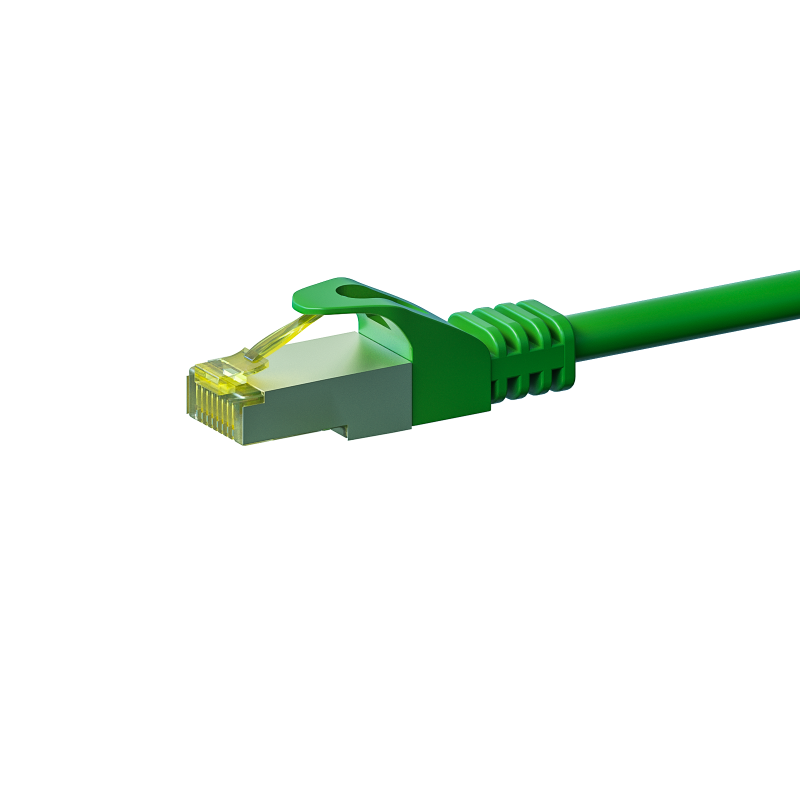 Cat7 S/FTP (PIMF) 0,25m green