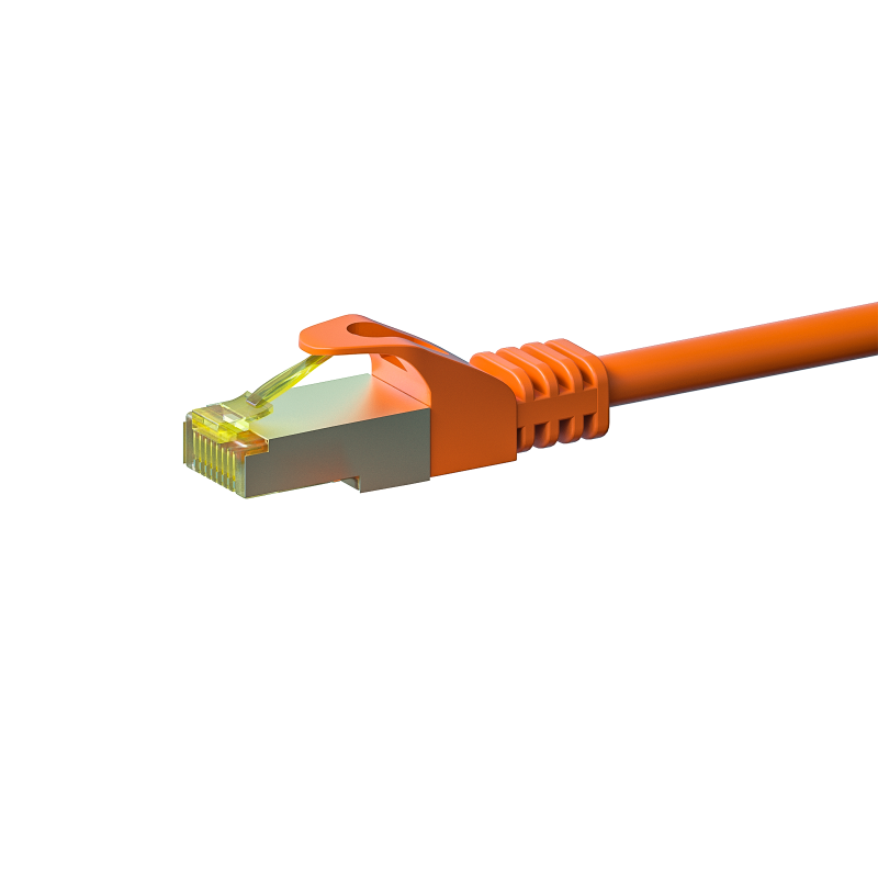 Cat7 S/FTP (PIMF) 0,50m orange