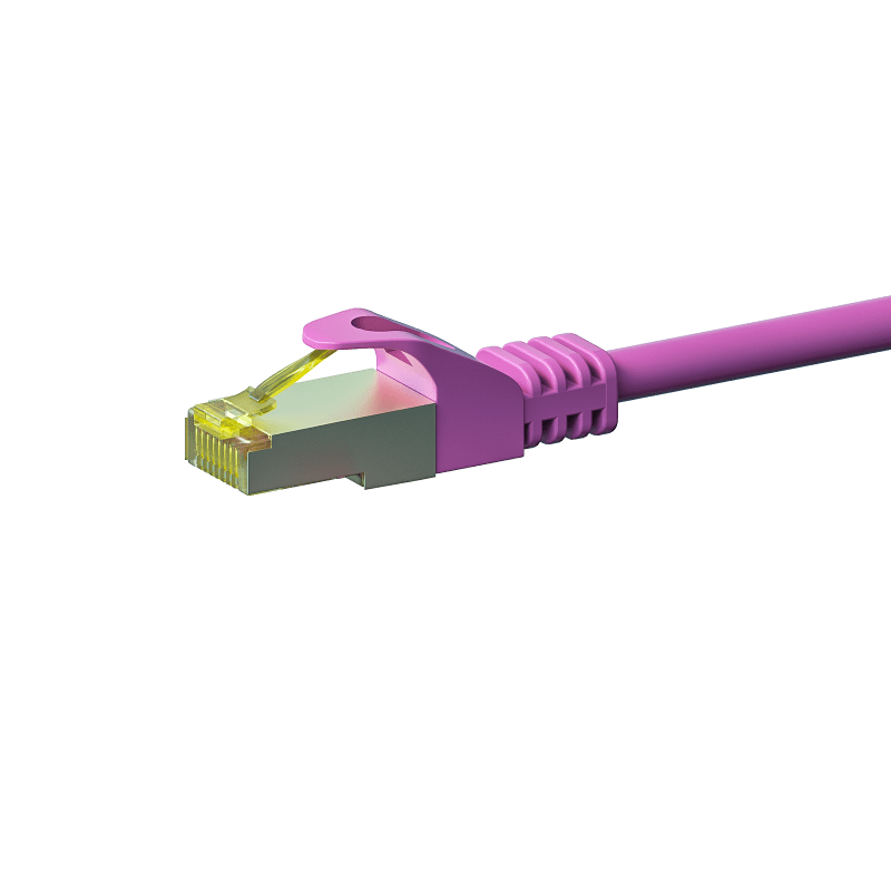 Cat7 S/FTP (PIMF) 0,50m pink