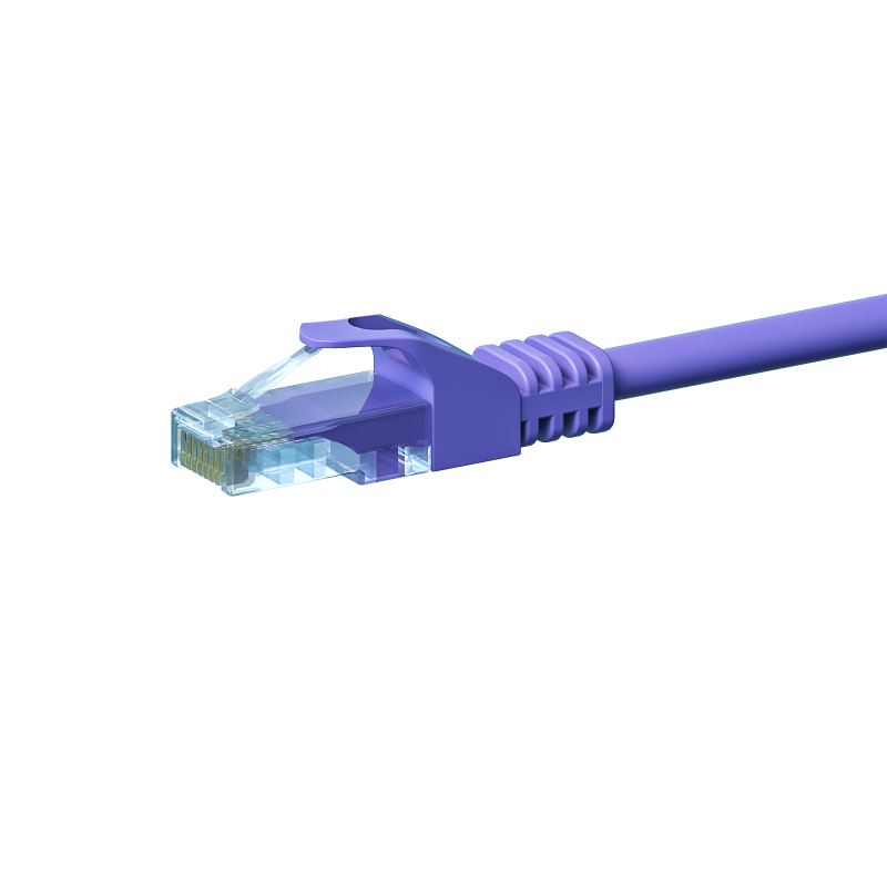 CAT5e UTP 3m purple - CCA