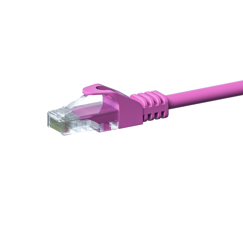 CAT5e UTP 1m pink - CCA