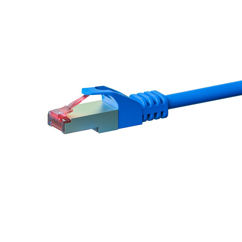 CAT6 S/FTP (PIMF) 0,25m blue