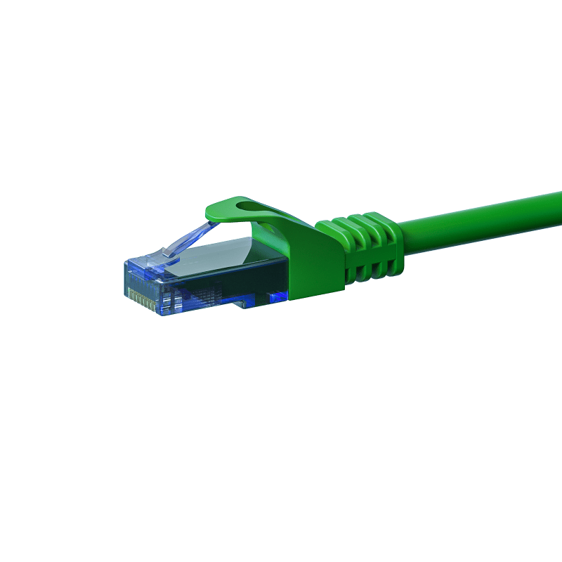 UTP CAT6a 15m green - 100% copper