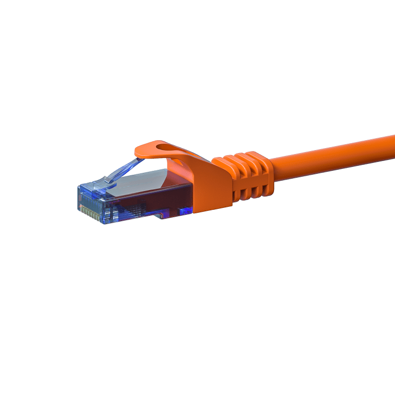 UTP CAT6a 1,50m orange - 100% copper