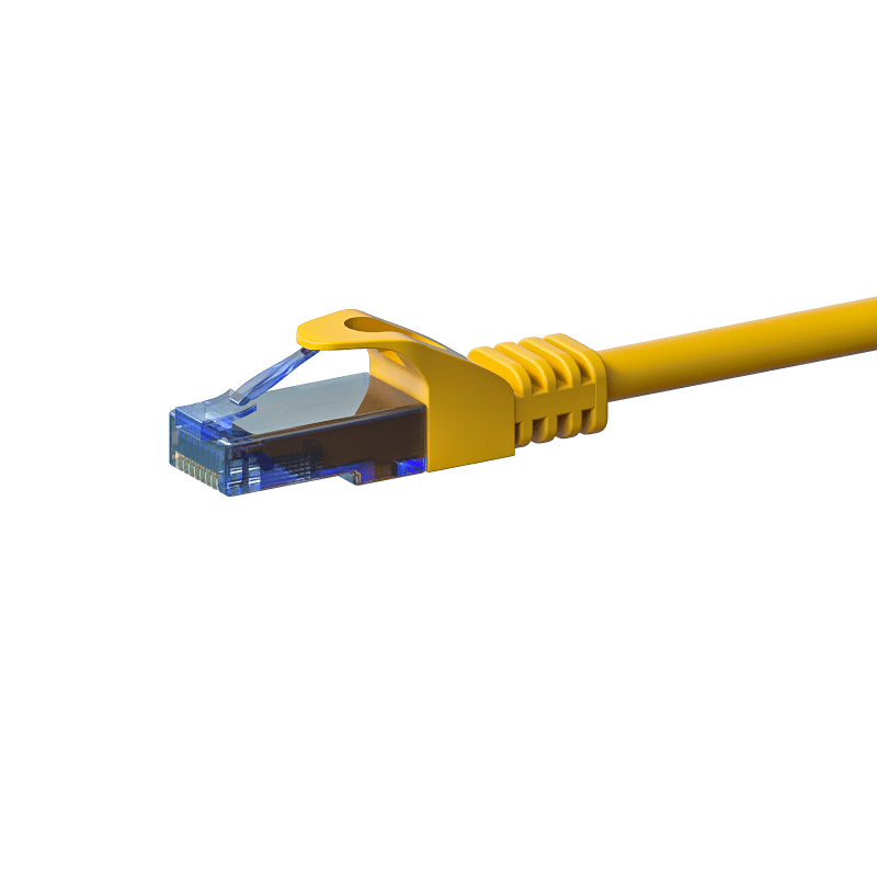 UTP CAT6a 7,50m yellow - 100% copper