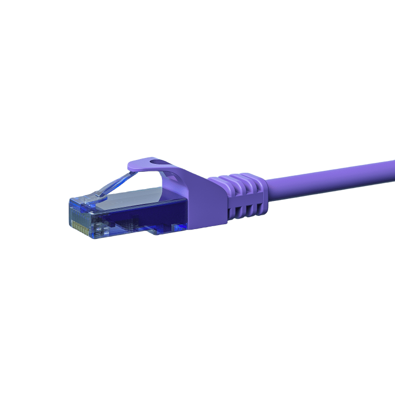 UTP CAT6a 3m purple - 100% copper