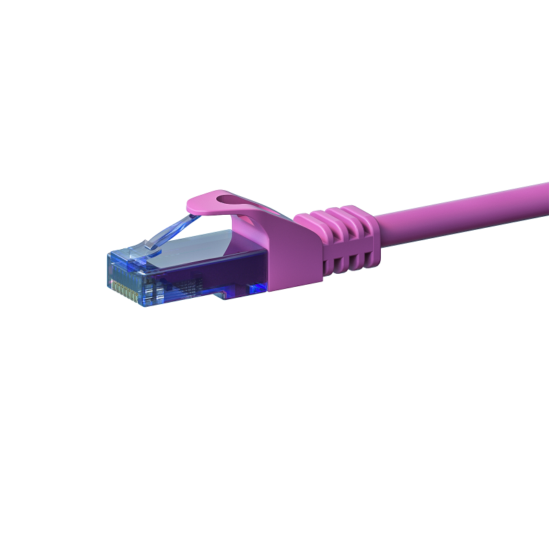 UTP CAT6a 7,50m pink - 100% copper