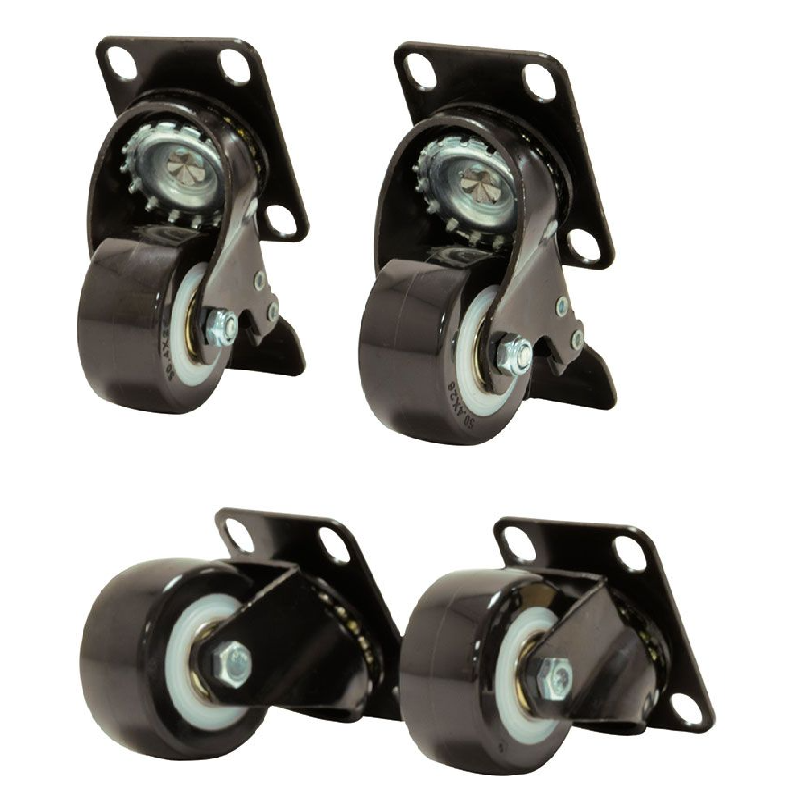 Set castors for all server racks 2 with brakes