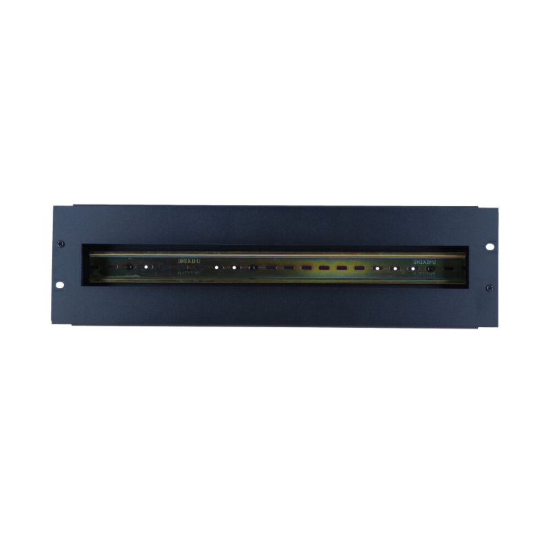 3U DIN rail switch box for 19-inch racks