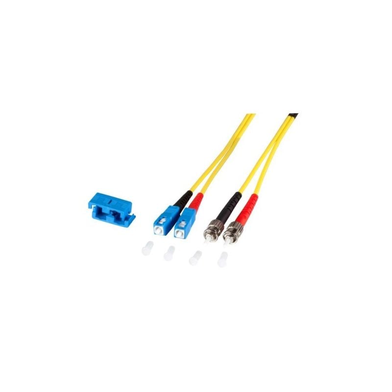 OS2 duplex fibre optic cable SC-ST 0,50m