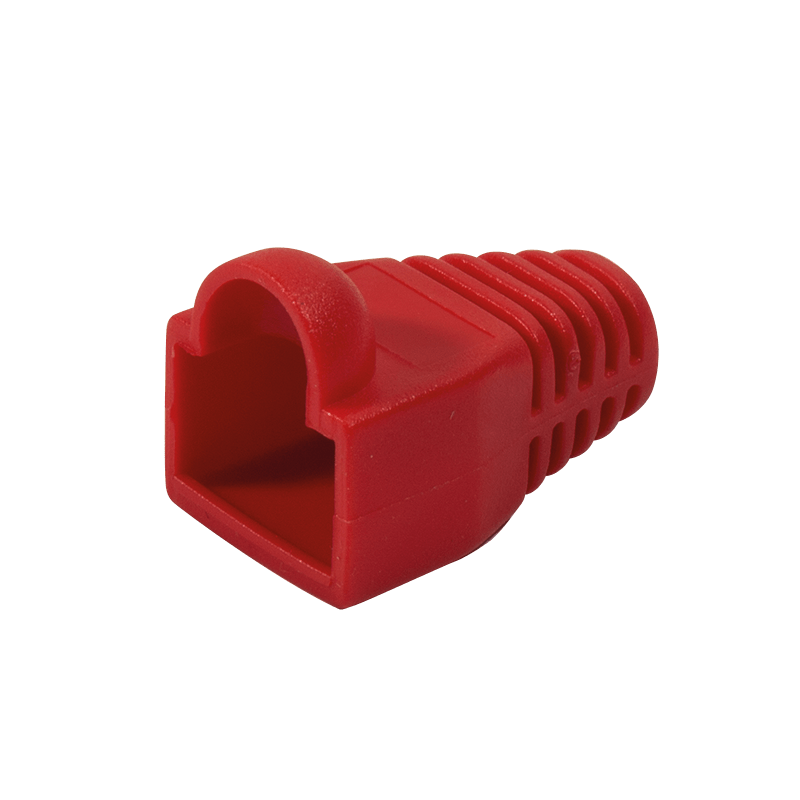 RJ45 plug boot red