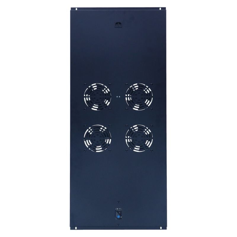 Fan-set with 4 fans and thermostat suitable for 1200mm deep server racks