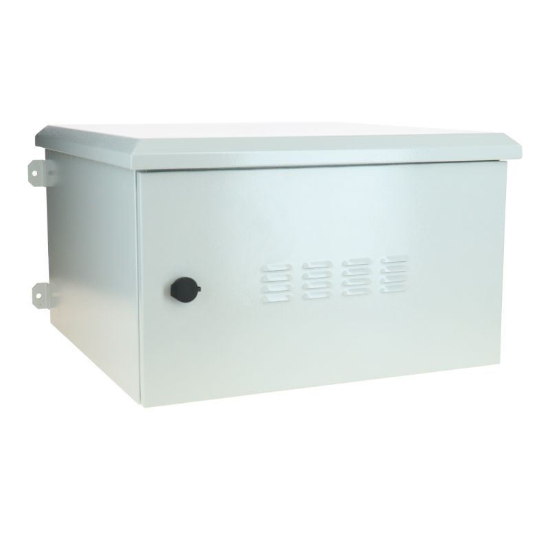 6U outdoor server rack wallmount IP55 600x600x368mm (WxDxH)