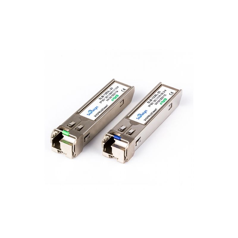 SFP Plus 10 gigabit (mini-GBIC) LC module single mode simplex TX: 1330nm RX: 1270nm 20km Slechts €645.48